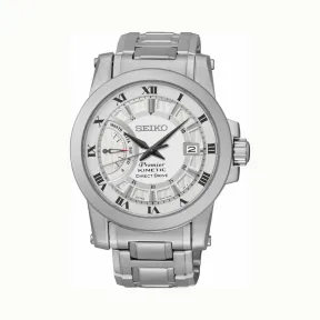 精工/Seiko Premier系列 不锈钢 动能 Seiko Premier Kinetic Direct Drive SRG007P1