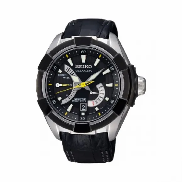 精工/Seiko Velatura系列 不锈钢 Kinetic Direct Drive SRH015P2