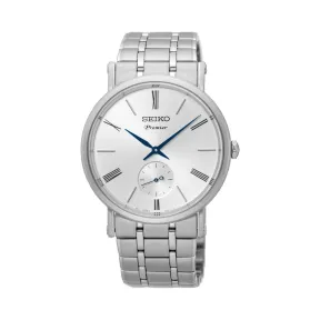 精工/Seiko Premier系列 不锈钢 石英机芯 男表 SRK033J1
