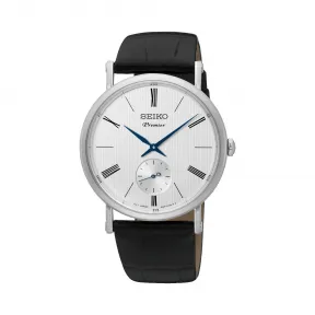 精工/Seiko Premier系列 不锈钢 石英机芯 男表 SRK035J1