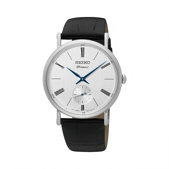 精工/Seiko Premier系列 不锈钢 石英机芯 男表 SRK035J1