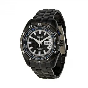 精工/Seiko Casual系列 黑色pvd精钢 男表 SRP039