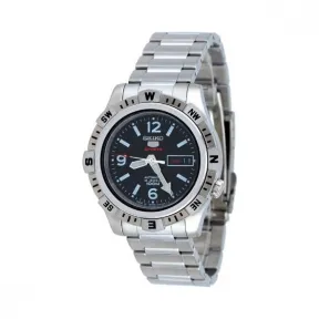 精工/Seiko 5系列 不锈钢 自动机械机芯 Seiko 5 Sports SRP143J1