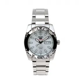 精工/Seiko 5系列 不锈钢 自动机械机芯 男表 SRP163J1