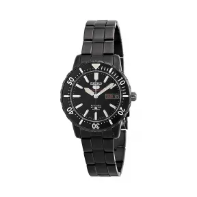 精工/Seiko 黑色离子镀精钢 自动机械机芯 女表 SRP193