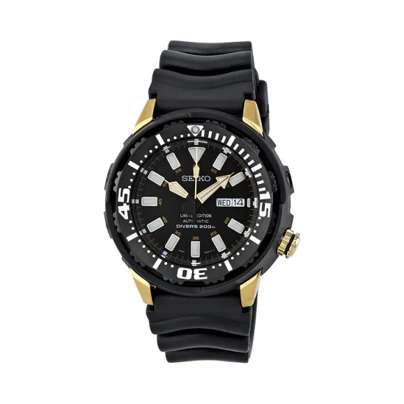 精工/Seiko Superior系列 镀金精钢 自动机械机芯 男表 SRP234