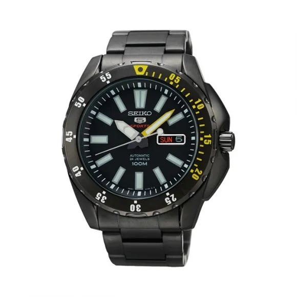精工/Seiko 5系列 不锈钢 自动机械机芯 Seiko 5 Sports SRP363J1