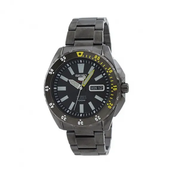 精工/Seiko 5系列 离子镀不锈钢 自动机械机芯 Seiko 5 Sports SRP363K1