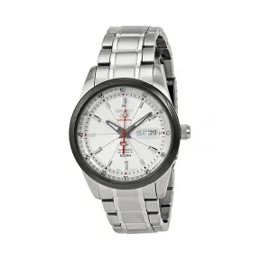 精工/Seiko 5系列 精钢 自动机械机芯 男表 SRP413