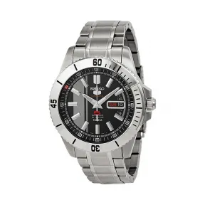 精工/Seiko 5系列 精钢 自动机械机芯 男表 SRP423
