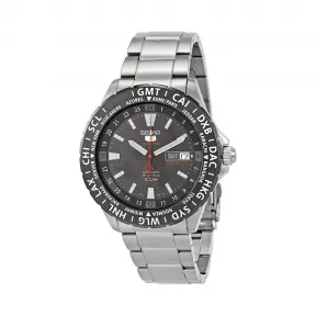 精工/Seiko 5系列 精钢 自动机械机芯 男表 SRP433