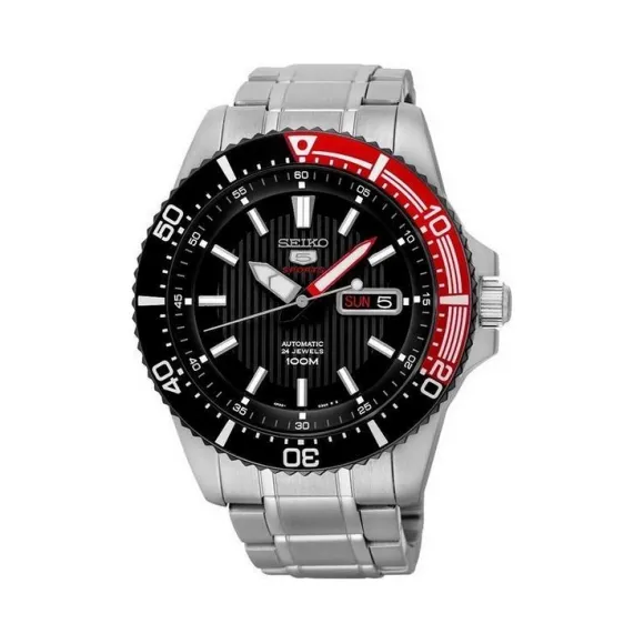 精工/Seiko 5系列 精钢 自动机械机芯 男表 SRP557