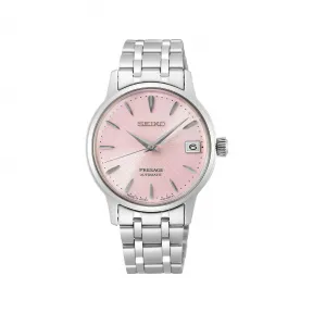 精工/Seiko presage系列 33.8MM 不锈钢 自动机械机芯 女表 SRP839