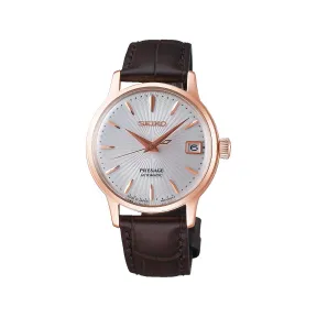 精工/Seiko presage系列 33.8MM 不锈钢 自动机械机芯 女表 SRP852