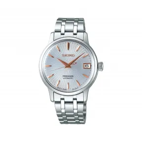 精工/Seiko presage系列 33.8MM 不锈钢 自动机械机芯 女表 SRP855