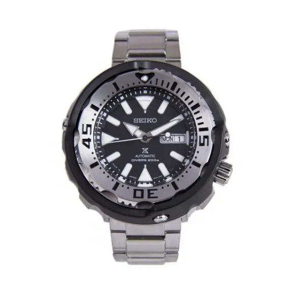 精工/Seiko Men'S系列 不锈钢 陶瓷 自动机械机芯 男表 SRPA79J1