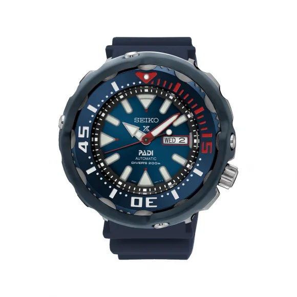 精工/Seiko prospex系列 51.7MM 不锈钢和陶瓷表壳 自动机械机芯 男表 SRPA83