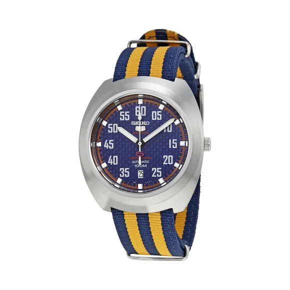 精工/Seiko 5系列 不锈钢 自动机械机芯 男表 SRPA91K1
