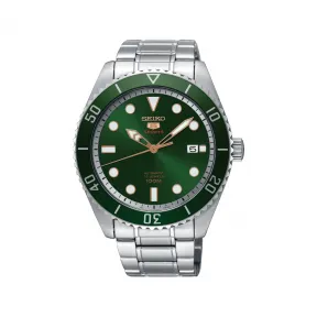 精工/Seiko 5sports系列 43.4MM 不锈钢 自动机械机芯 男表 SRPB93