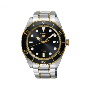 精工/Seiko 5sports系列 43.4MM 不锈钢 自动机械机芯 男表 SRPB94