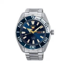 精工/Seiko 5sports系列 45.5MM 不锈钢 自动机械机芯 男表 SRPC51