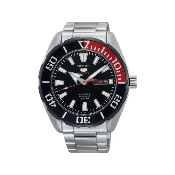 精工/Seiko 5系列 精钢 自动机械机芯 男表 SRPC57