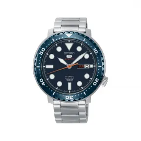 精工/Seiko 5sports系列 45.0MM 不锈钢 自动机械机芯 男表 SRPC63