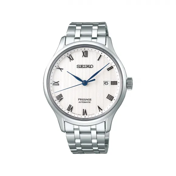 精工/Seiko presage系列 41.7MM 不锈钢 自动机械机芯 男表 SRPC79