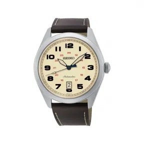 精工/Seiko discovermore系列 42.9MM 不锈钢 自动机械机芯 男表 SRPC87