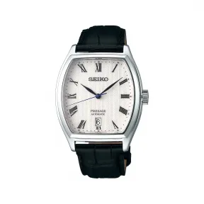 精工/Seiko presage系列 37.0MM 不锈钢 自动机械机芯 男表 SRPD05