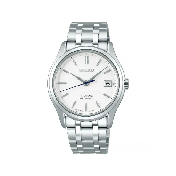 精工/Seiko presage系列 38.3MM 不锈钢 自动机械机芯 男表 SRPD97