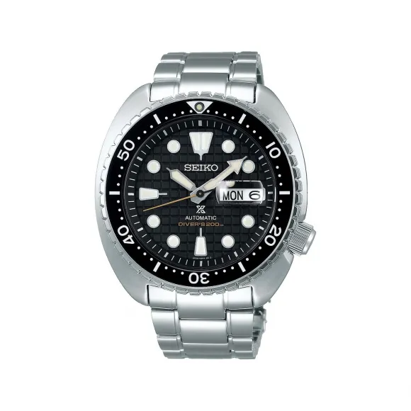精工/Seiko prospex系列 45.0MM 不锈钢与陶瓷表圈 自动机械机芯 男表 SRPE03