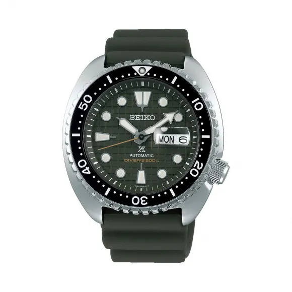 精工/Seiko 45.0 MM 不锈钢陶瓷表圈 自动机械机芯 男表 SRPE05K1