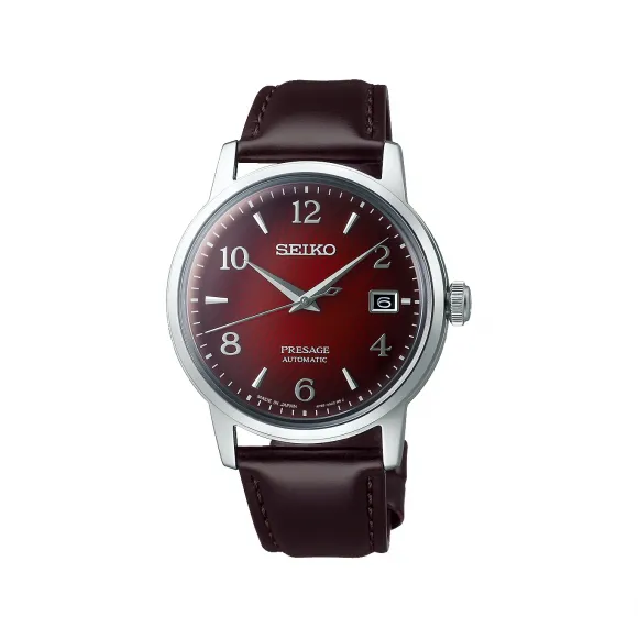 精工/Seiko presage系列 38.5MM 不锈钢 自动机械机芯 男表 SRPE41