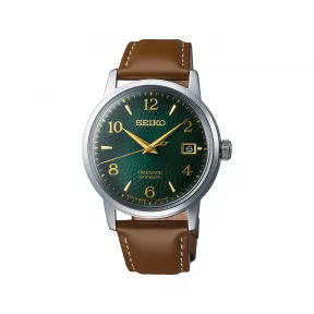 精工/Seiko presage系列 38.5MM 不锈钢 自动机械机芯 男表 SRPE45