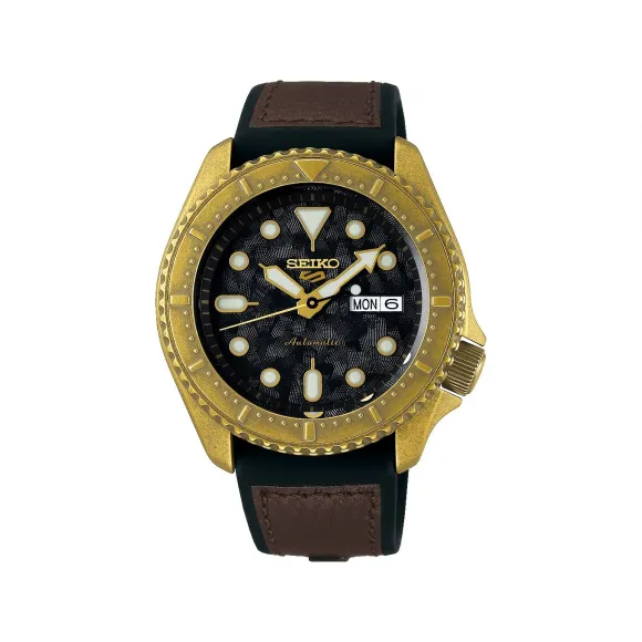 精工/Seiko 42.5 MM 精钢 自动机械机芯 男表 SRPE80K1