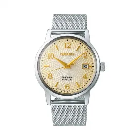 精工/Seiko 38.5 MM 精钢 自动机械机芯 男表 SRPF37J1