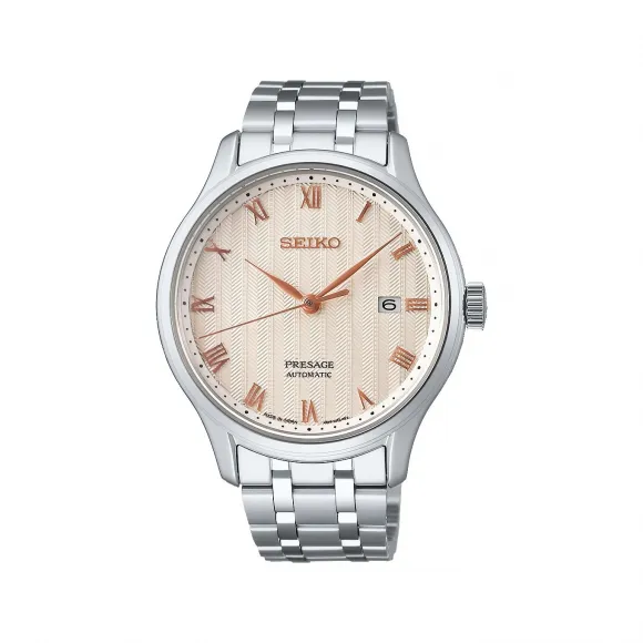 精工/Seiko 41.7 MM 精钢 自动机械机芯 男表 SRPF45J1