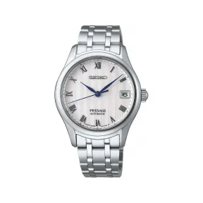 精工/Seiko presage系列 34.3MM 不锈钢 自动机械机芯 女表 SRPF49