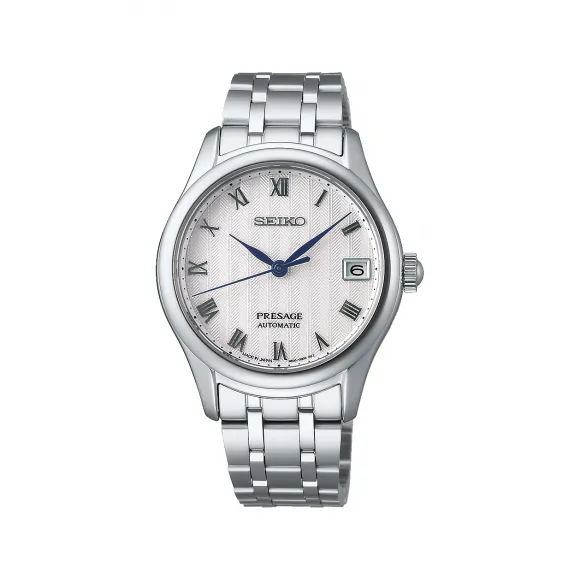 精工/Seiko presage系列 34.3MM 不锈钢 自动机械机芯 女表 SRPF49