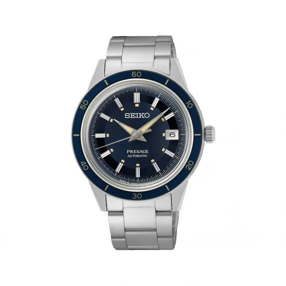 精工/Seiko presage系列 40.8MM 不锈钢 自动机械机芯 男表 SRPG05