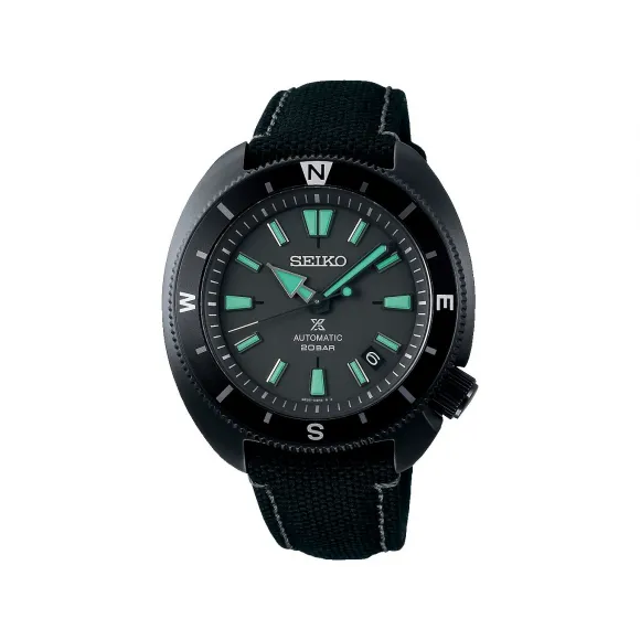精工/Seiko prospex系列 42.4MM 不锈钢（硬涂层） 自动机械机芯 男表 SRPH99K1