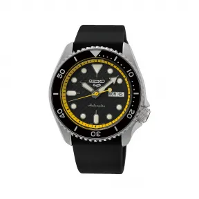 精工/Seiko 5sports系列 42.5MM 不锈钢 自动机械机芯 男表 SRPJ07