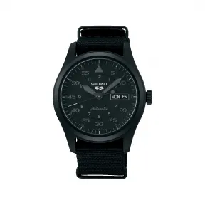 精工/Seiko 5sports系列 39.4MM 不锈钢（硬涂层） 自动机械机芯 男表 SRPJ11