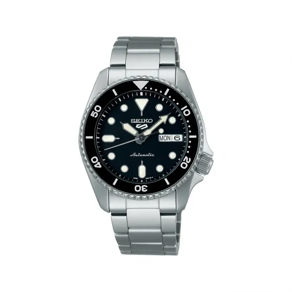 精工/Seiko 5 Sports系列 38.0MM 不锈钢 自动上弦机械机芯(可手动上弦) 男士 SRPK29