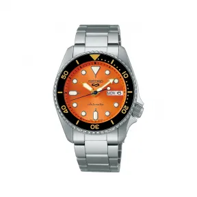 精工/Seiko 5 Sports系列 38.0MM 自动上弦机械机芯(可手动上弦) 男士 SRPK35