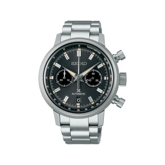 精工/Seiko prospex系列 42.5MM 不锈钢 (超硬质镀膜) 自动机械机芯 男表 SRQ037