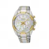 精工/Seiko discovermore系列 35.9MM 不锈钢 石英机芯 女表 SRW808