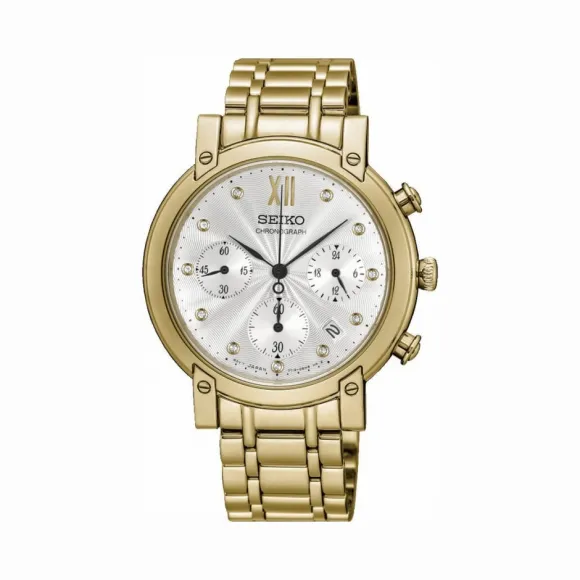 精工/Seiko Women系列 不锈钢 石英机芯 女表 SRW836P1