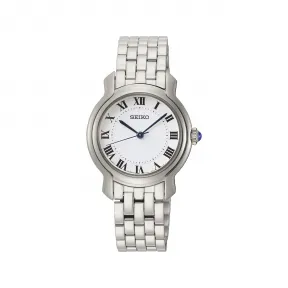 精工/Seiko discovermore系列 29.0MM 不锈钢 石英机芯 女表 SRZ519